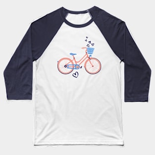 Pedal to My Heart Baseball T-Shirt